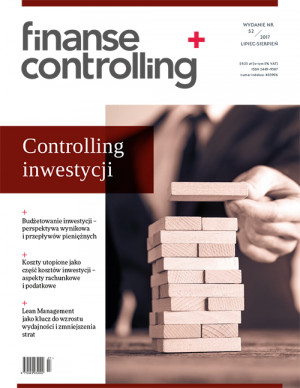 Magazyn Controlling Wydanie 52/2017 - Controlling w inwestycjach