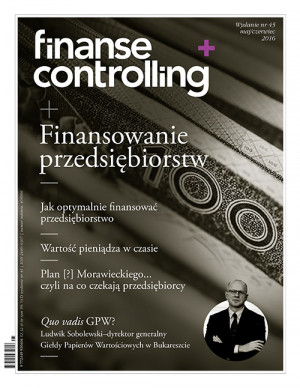 Magazyn Controlling Wydanie 45/2016 - Finansowanie przedsiębiorstw