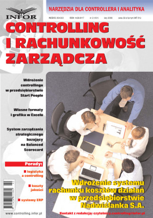 Controlling i Rachunkowość Zarządcza Wydanie 2/2008 - 