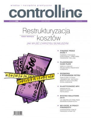 Finanse i Controlling Wydanie 1/2009 - Restrukturyzacja kosztów. Jak wyjść z kryzysu silniejszym