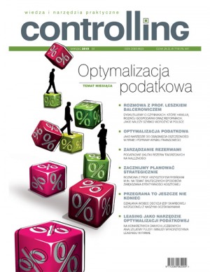 Finanse i Controlling Wydanie 4/2010 - Optymalizacja podatkowa