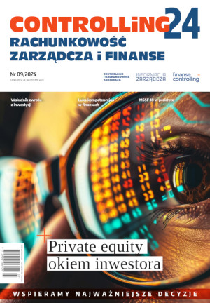 Controlling-24 Wydanie 09/2024 - Private equity okiem inwestora