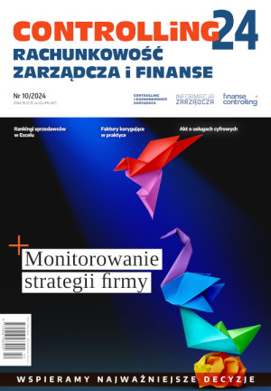 Controlling-24 10/2024 - Monitorowanie strategii firmy